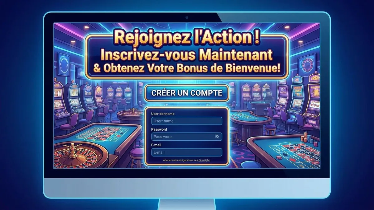 Inscription avec bonus